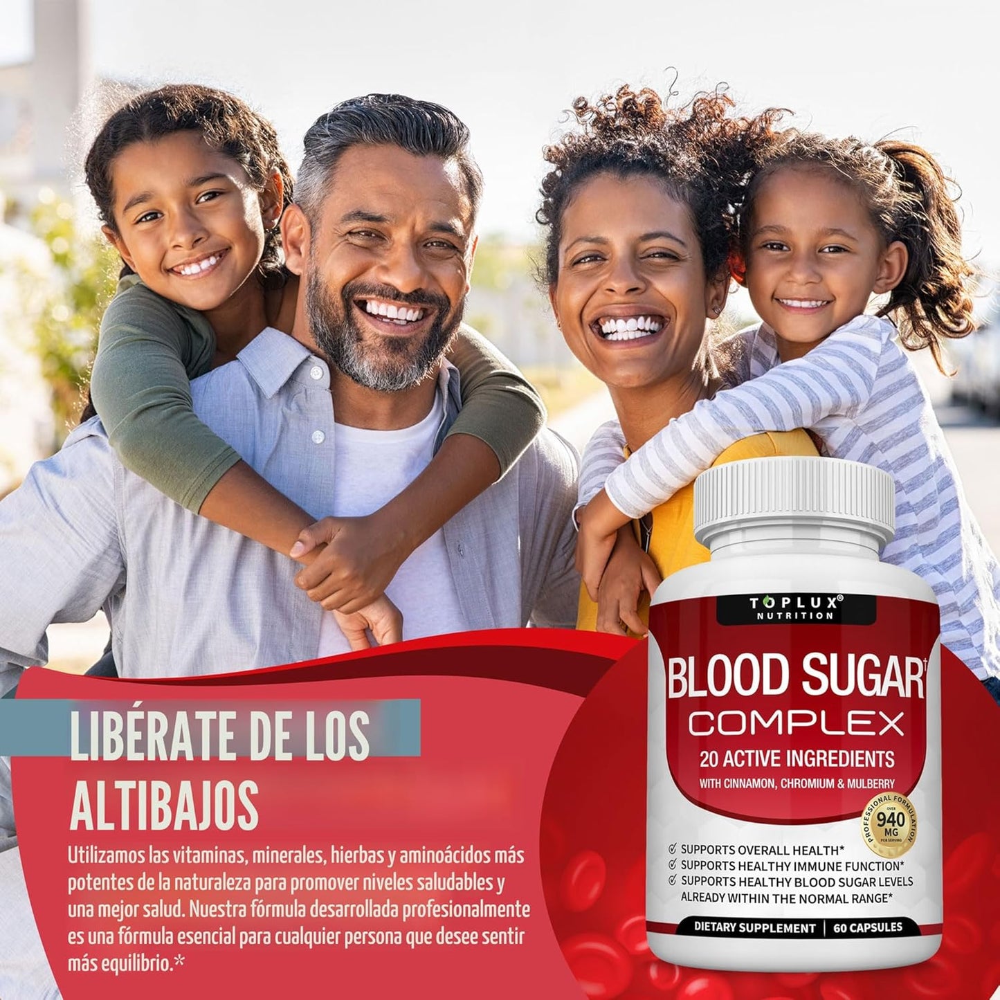 Blood Sugar Complex – Energía real sin bajones