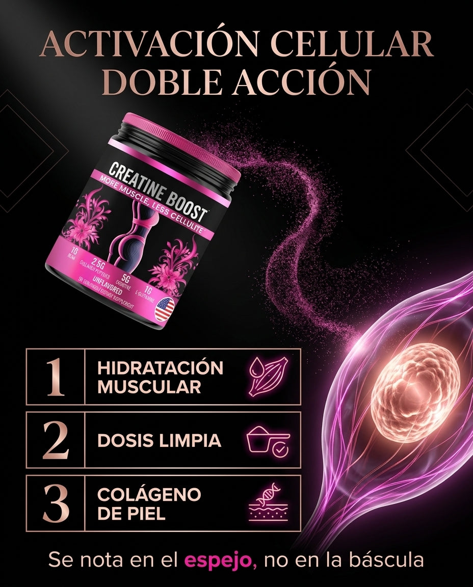 Klyra™ - Creatine Boost - Tonifica tus glúteos sin pisar el gym