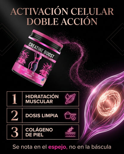 Klyra™ - Creatine Boost - Tonifica tus glúteos sin pisar el gym
