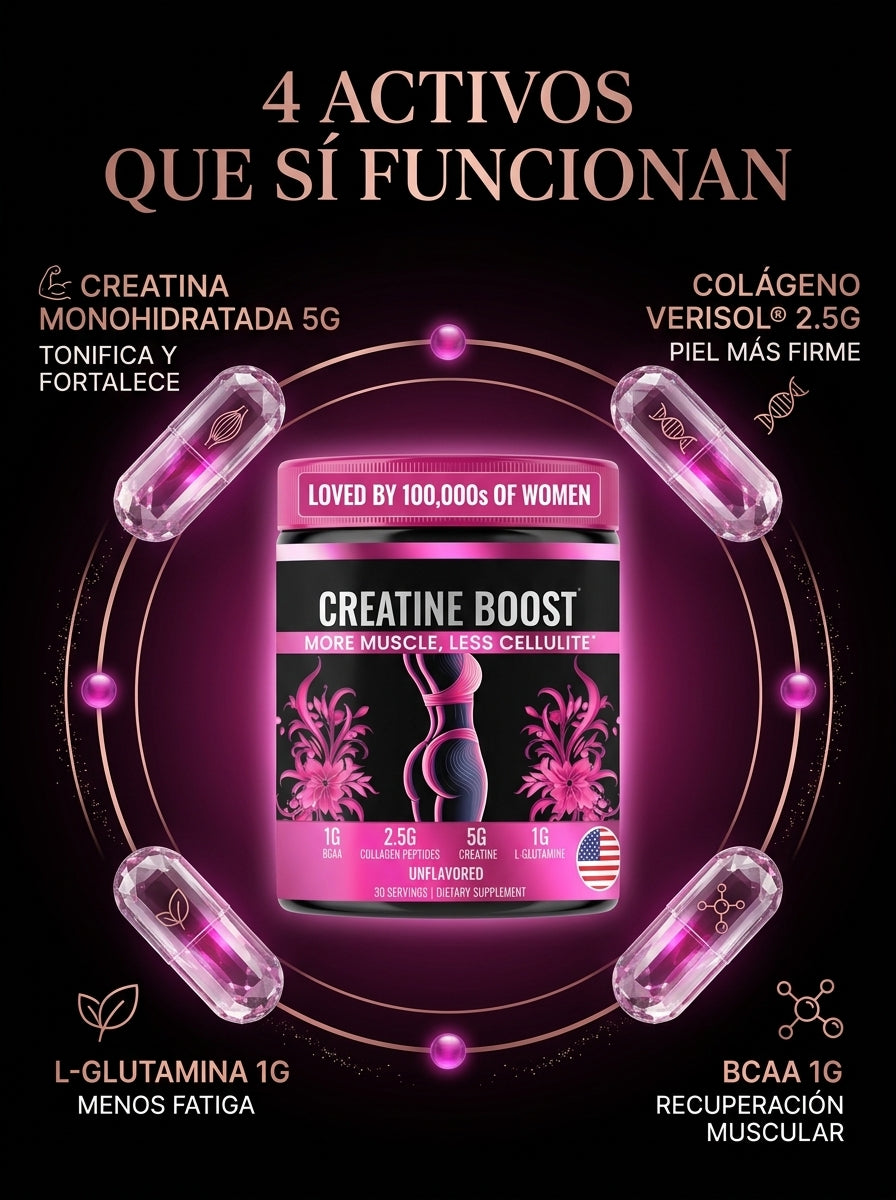 Klyra™ - Creatine Boost - Tonifica tus glúteos sin pisar el gym