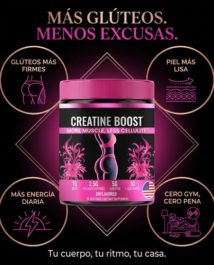Klyra™ - Creatine Boost - Tonifica tus glúteos sin pisar el gym