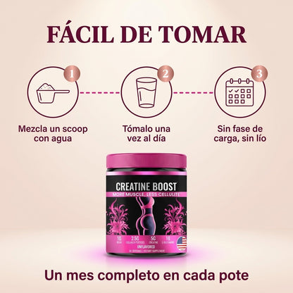 Klyra™ - Creatine Boost - Tonifica tus glúteos sin pisar el gym