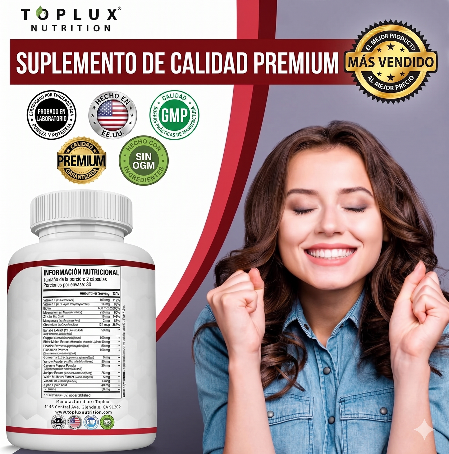 Blood Sugar Complex – Energía real sin bajones