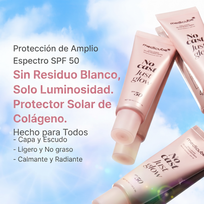 2X1 Protector Solar SPF 50: Efecto Piel de Cristal