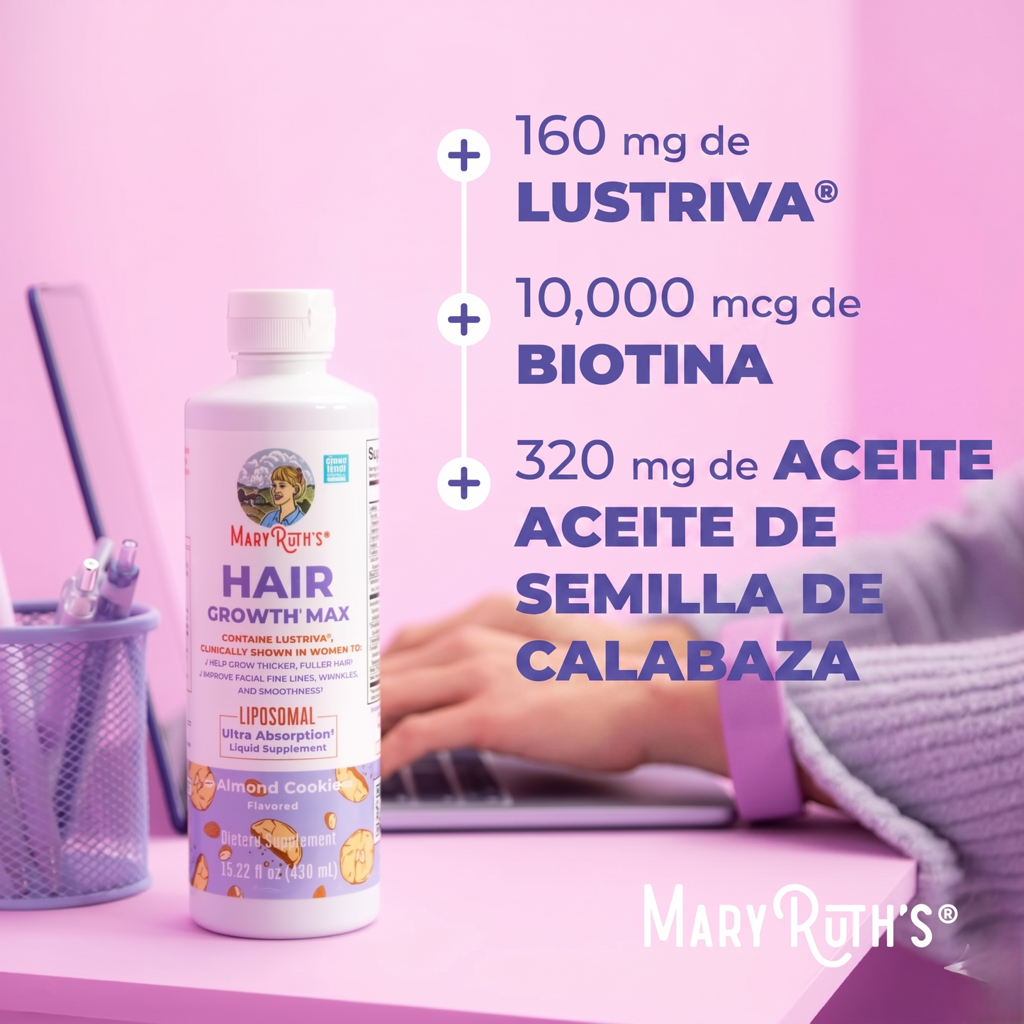 MaryRuth's Cabello Grueso en 21 Días