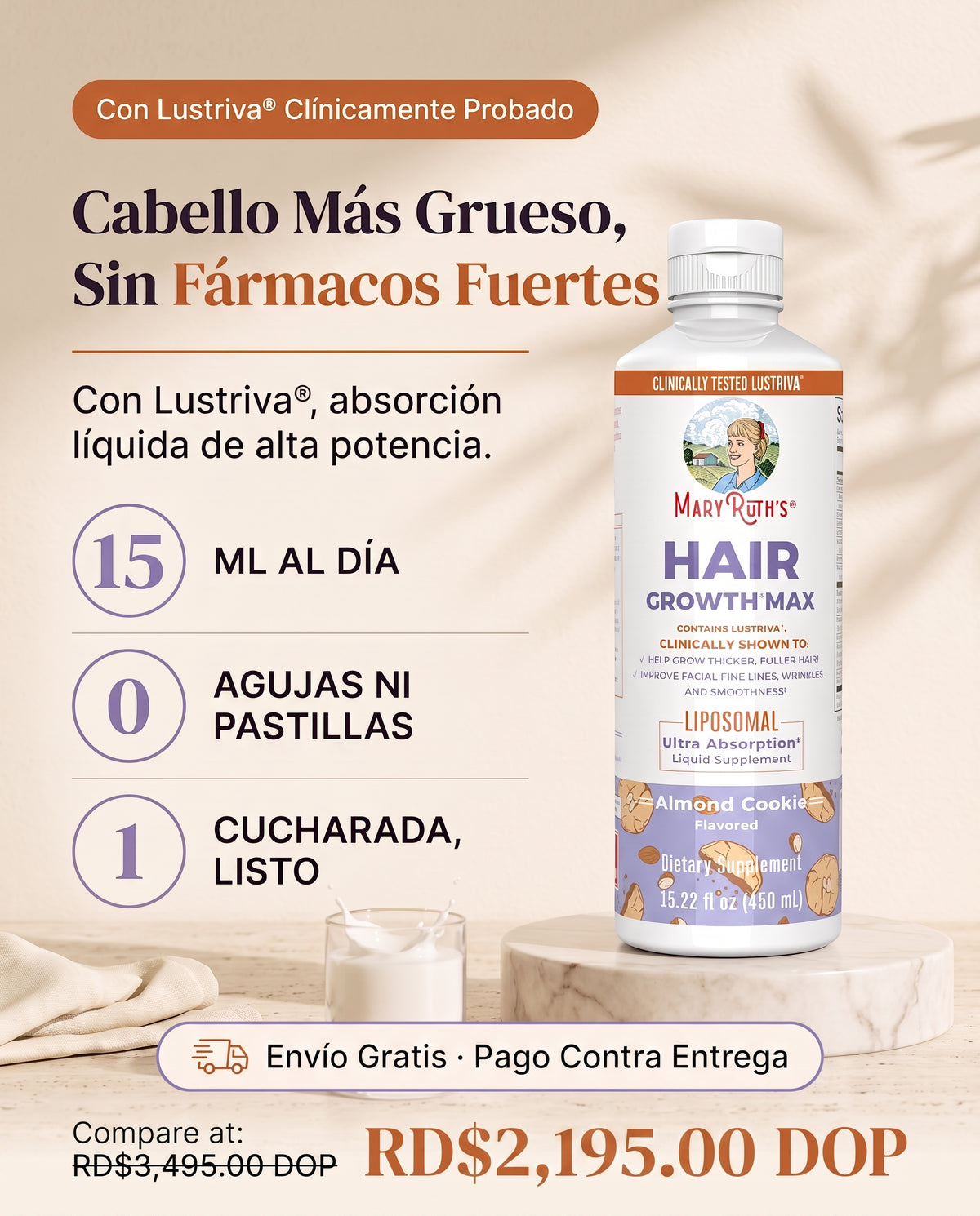 MaryRuth's Cabello Grueso en 21 Días