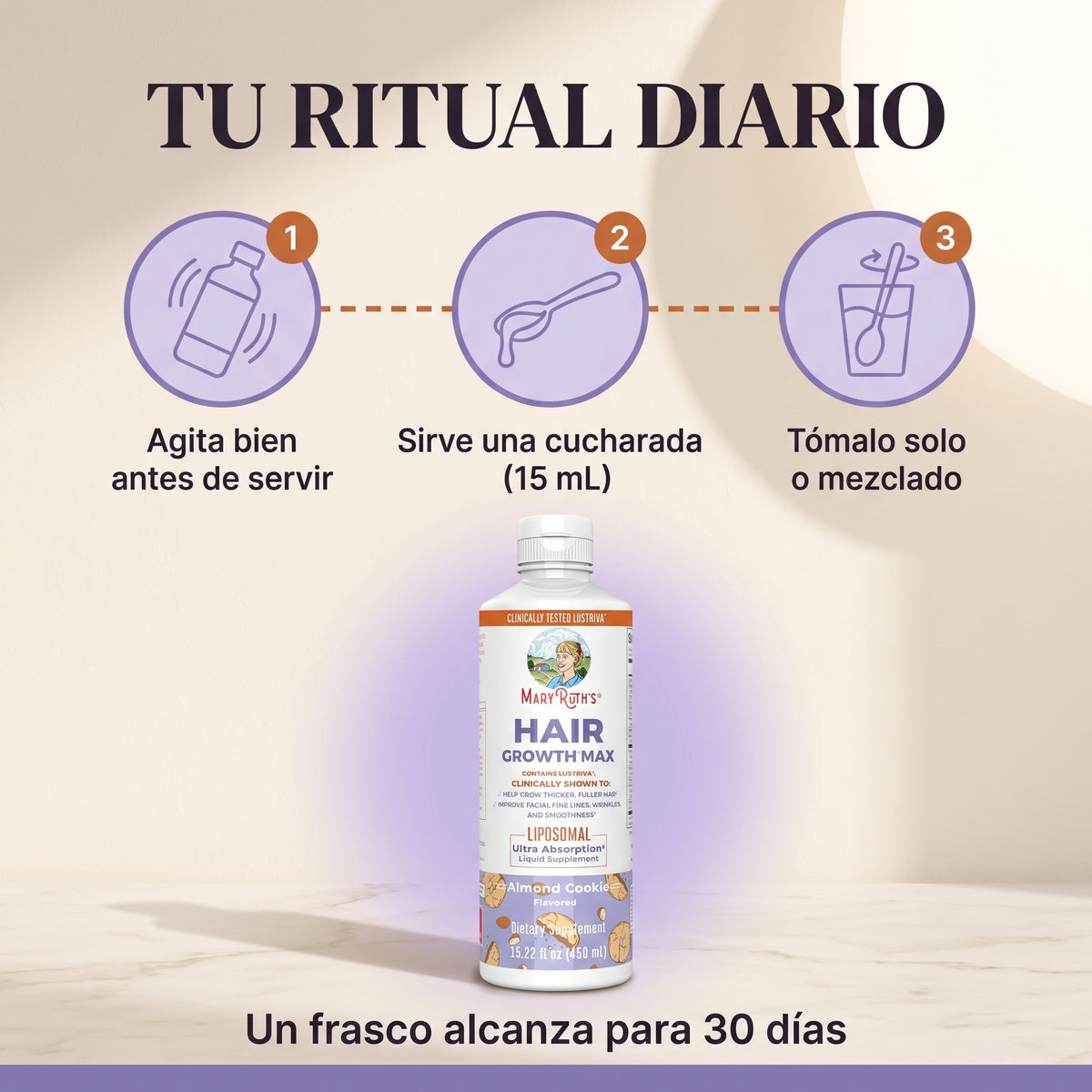 MaryRuth's Cabello Grueso en 21 Días