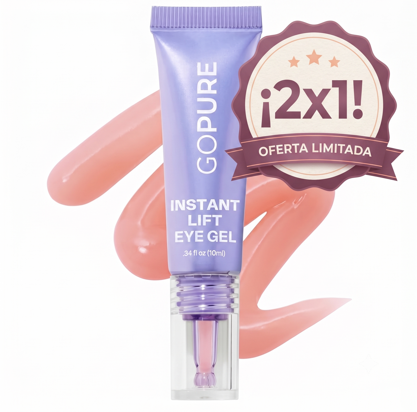 2x1 goPure Instant Lift — Tensor de Ojos en 5 Minutos