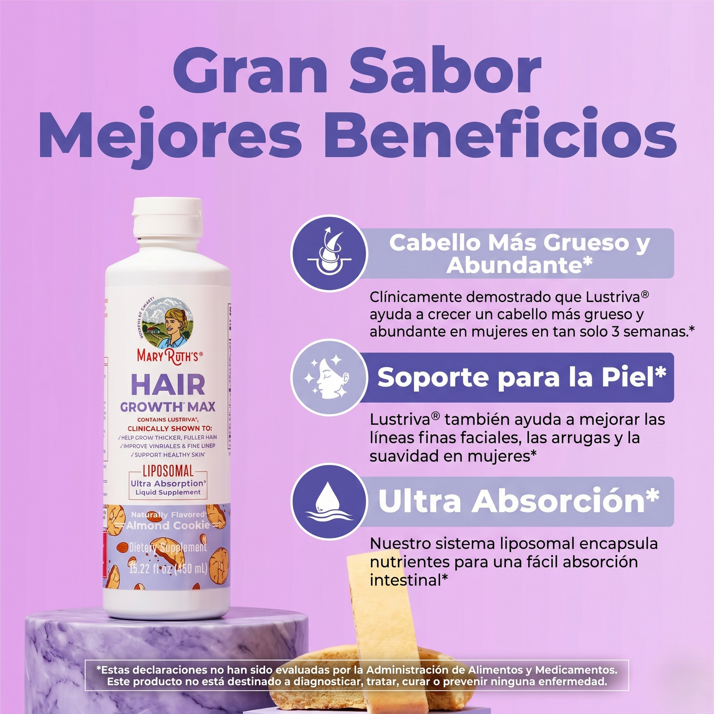 MaryRuth's Cabello Grueso en 21 Días