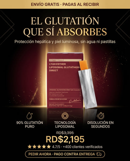 Klyra™ - Glutatión Liposomal | Detox Hepático y Piel Luminosa