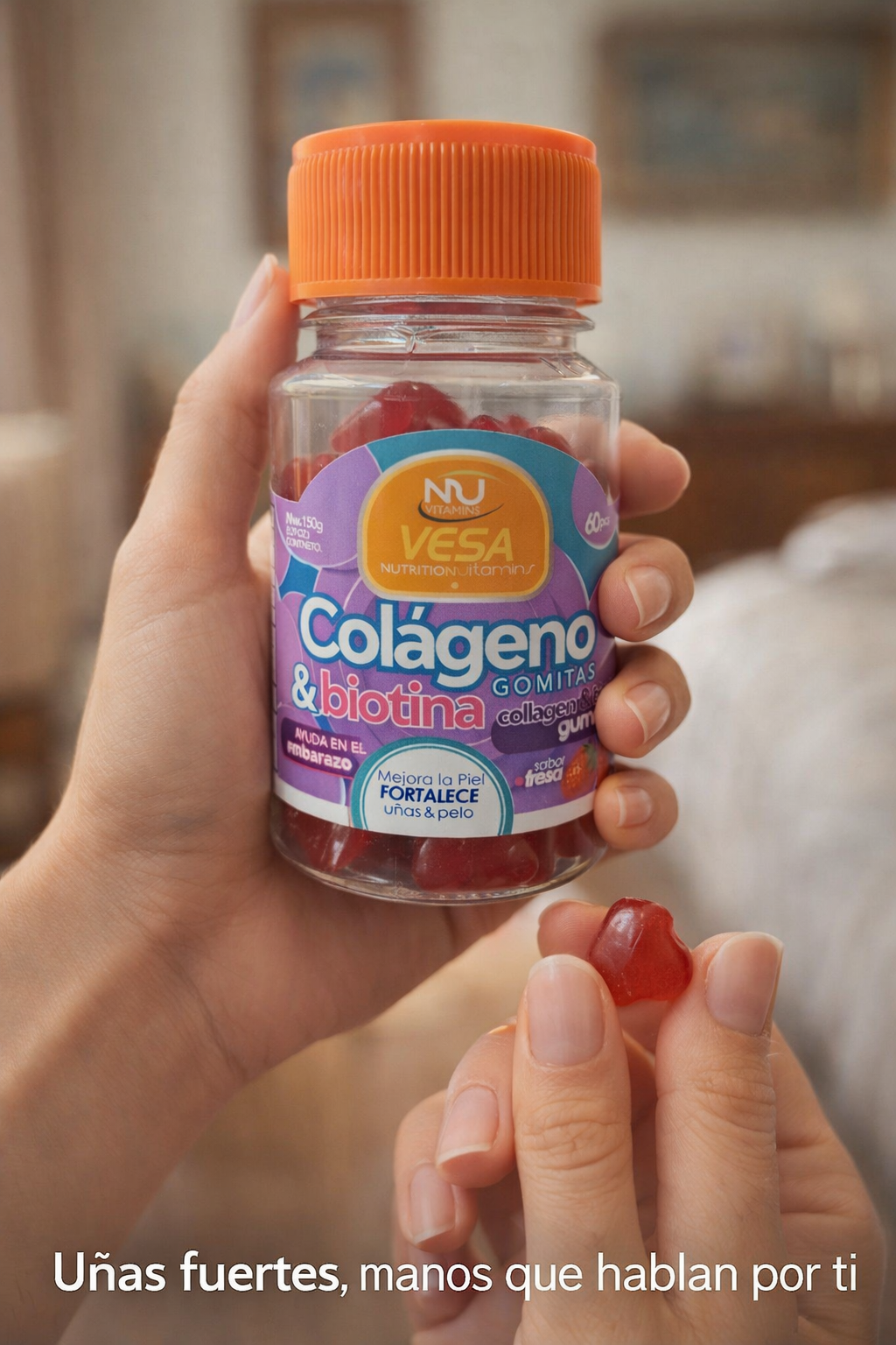 COLAGENO MAS BIOTINA - 60 GOMITAS