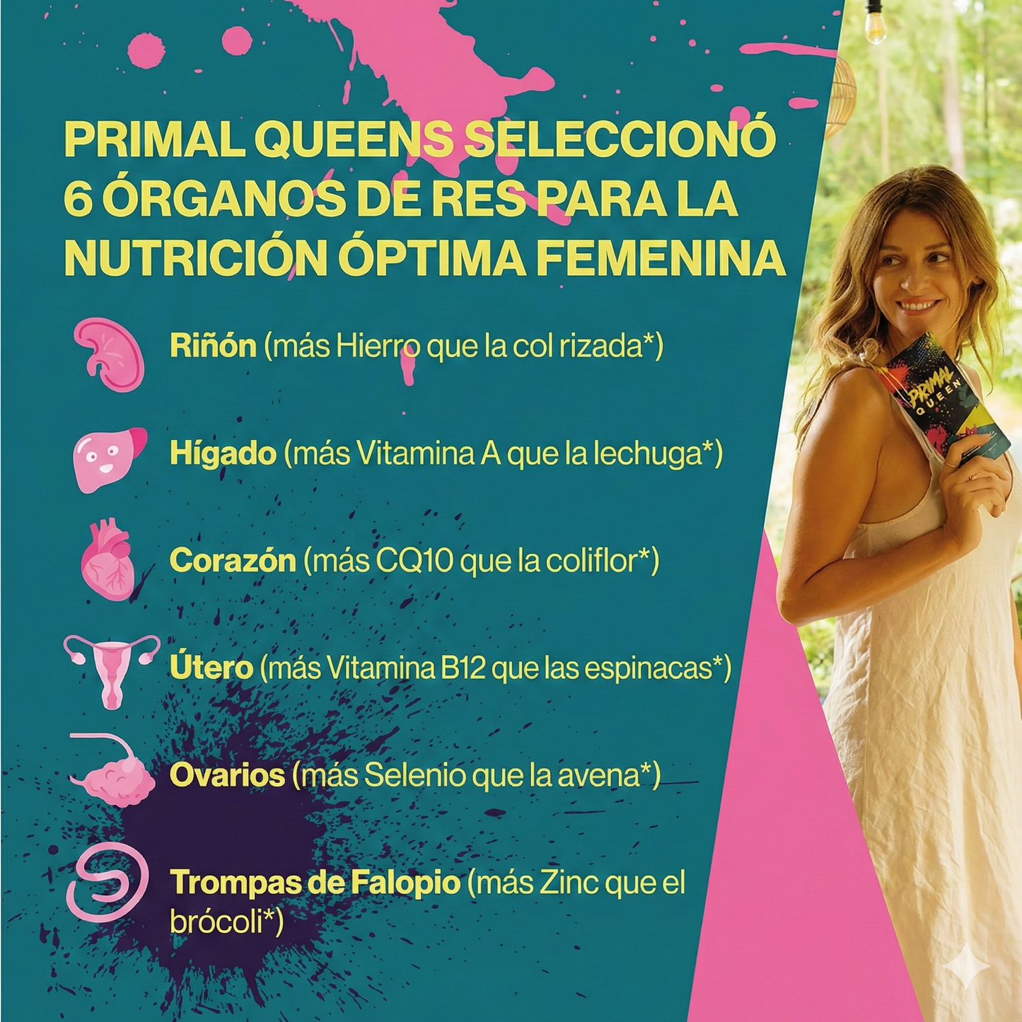 Primal Queen - Energía real para mujeres reales