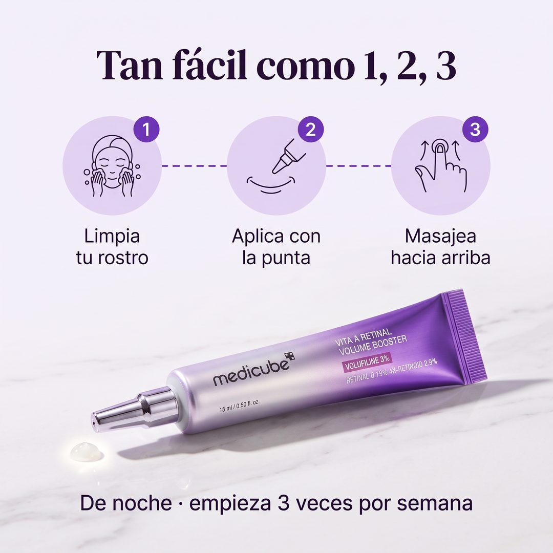 Medicube Vita A Retinal - Rellena tus surcos sin agujas